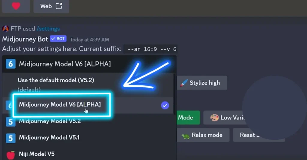 Midjourney V6 alpha model
