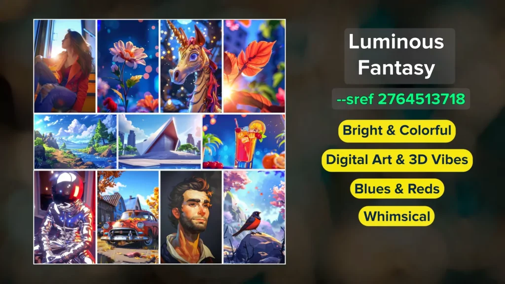 Luminous Fantasy --sref 2764513718