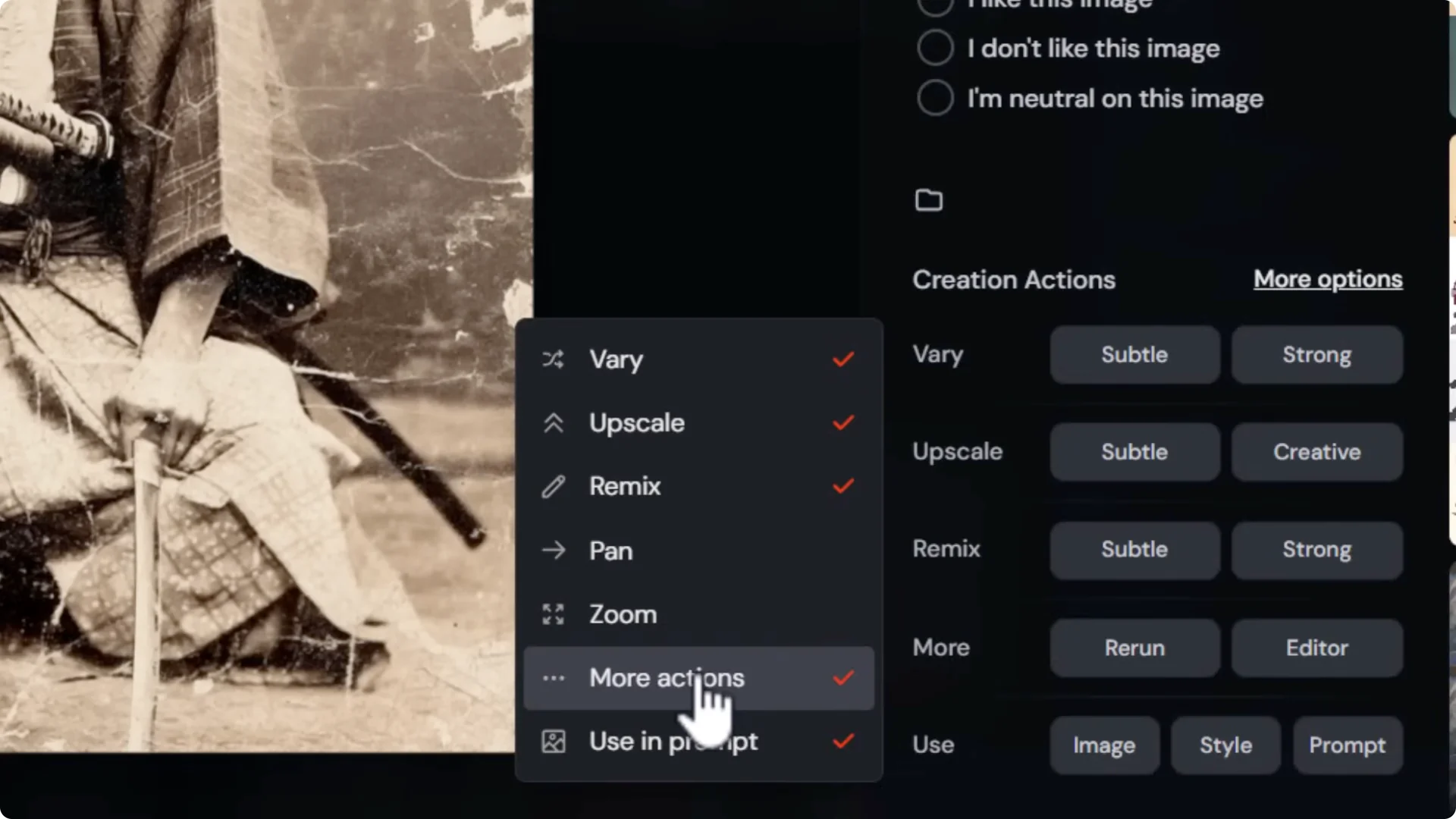 Discover Midjourney’s New AI Image Editor Now Available screenshot 1