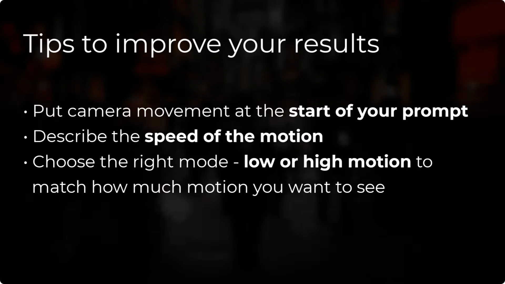 How to Level Up Your Midjourney Videos: Key Updates & Tips screenshot 16
