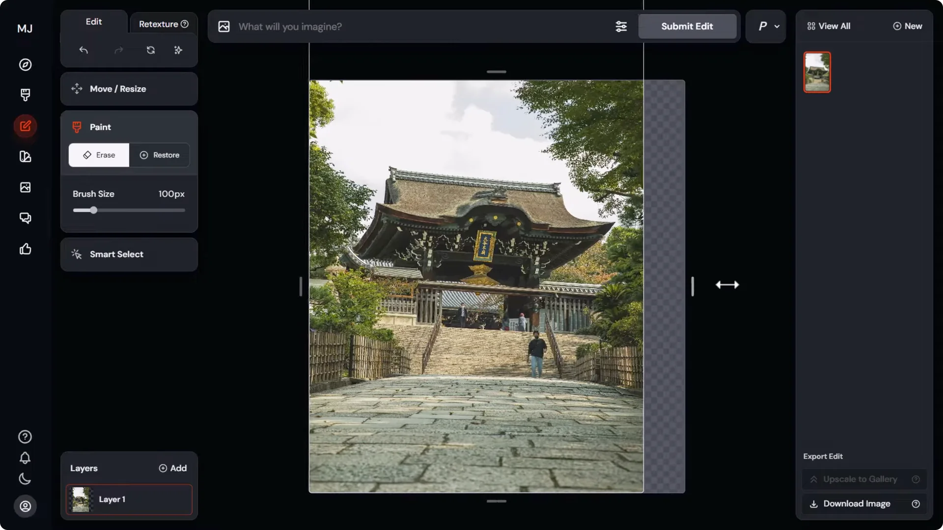 Unlock Advanced Composition & Layout Tricks in Midjourney V7 Editor screenshot 1