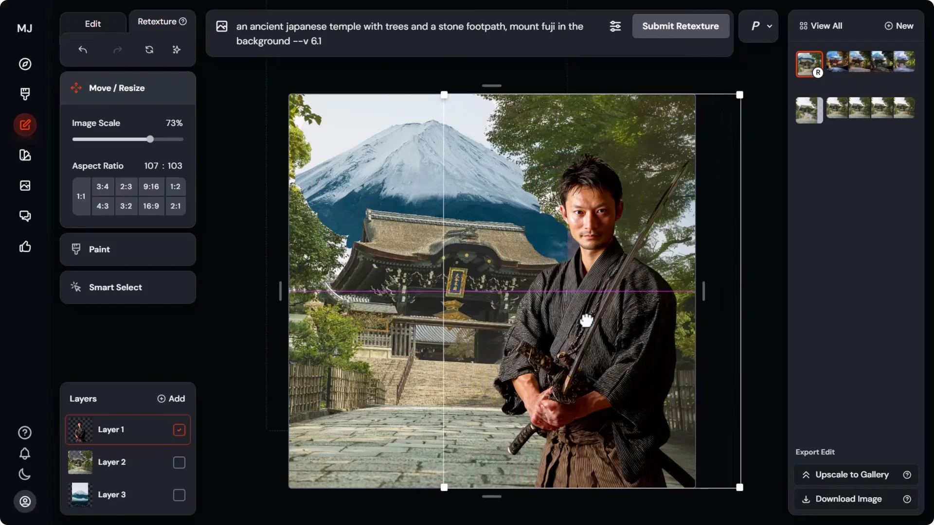Unlock Advanced Composition & Layout Tricks in Midjourney V7 Editor screenshot 8
