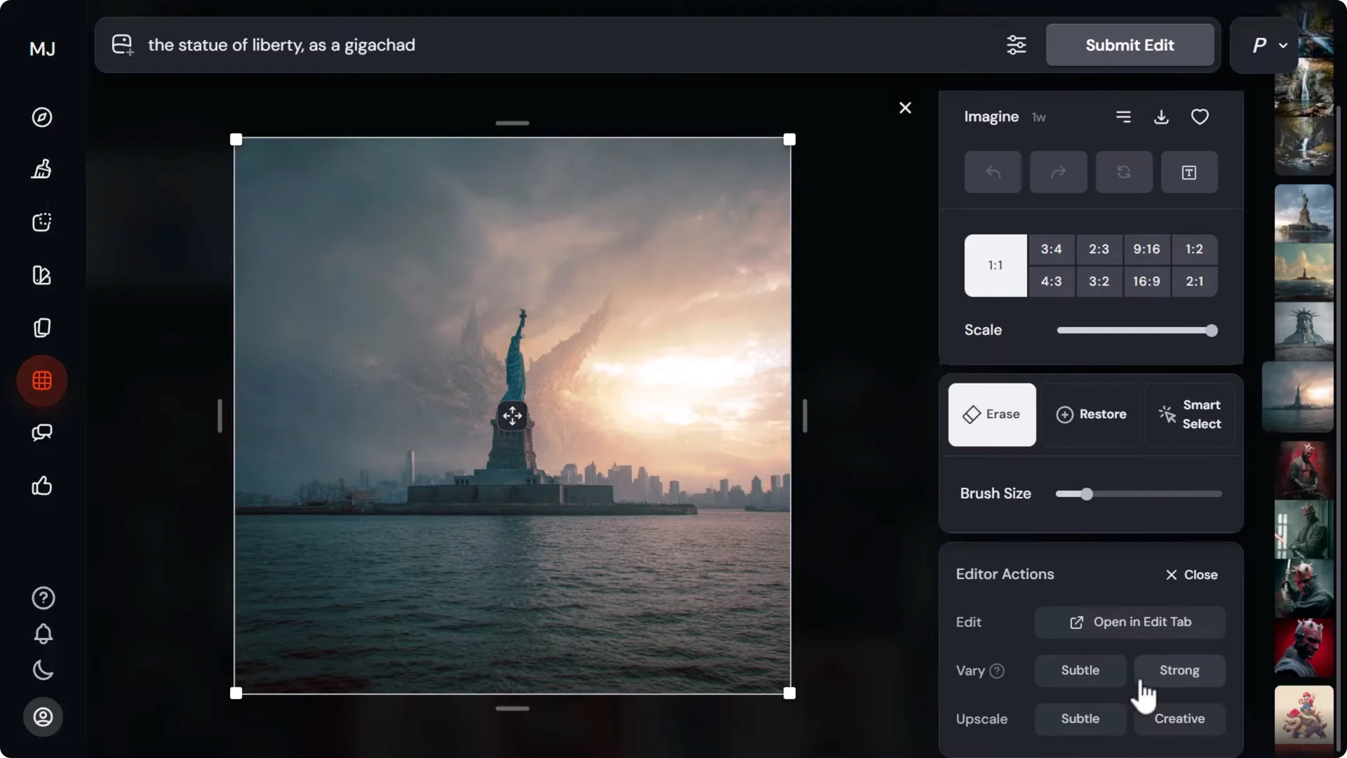 12 Essential Tips You Need for the Midjourney Editor screenshot 1