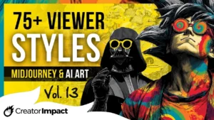 75+ Unique Viewer-Submitted Midjourney Prompts & Art Styles - Featured Image