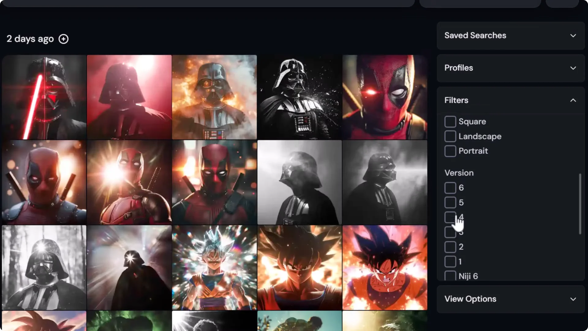 Discover Midjourney’s New Organizer and Bulk Download Features screenshot 13