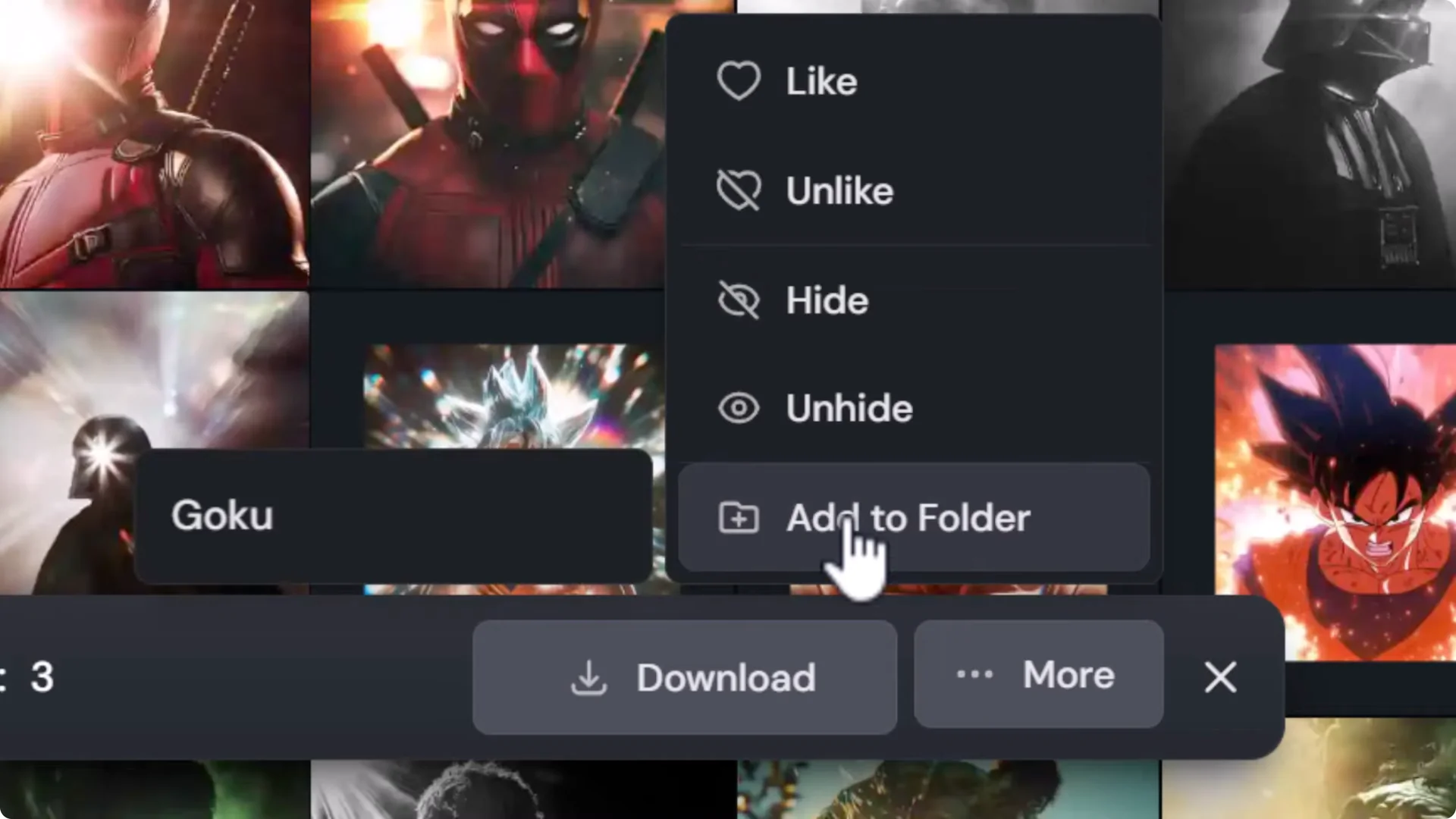 Discover Midjourney’s New Organizer and Bulk Download Features screenshot 4
