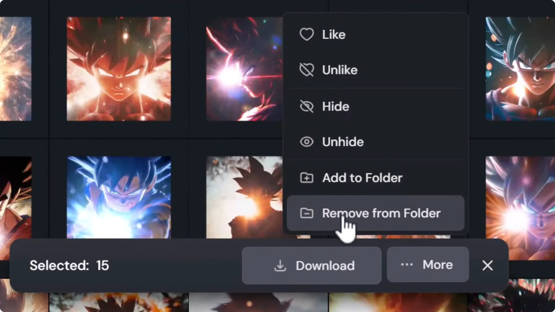 Discover Midjourney’s New Organizer and Bulk Download Features screenshot 6