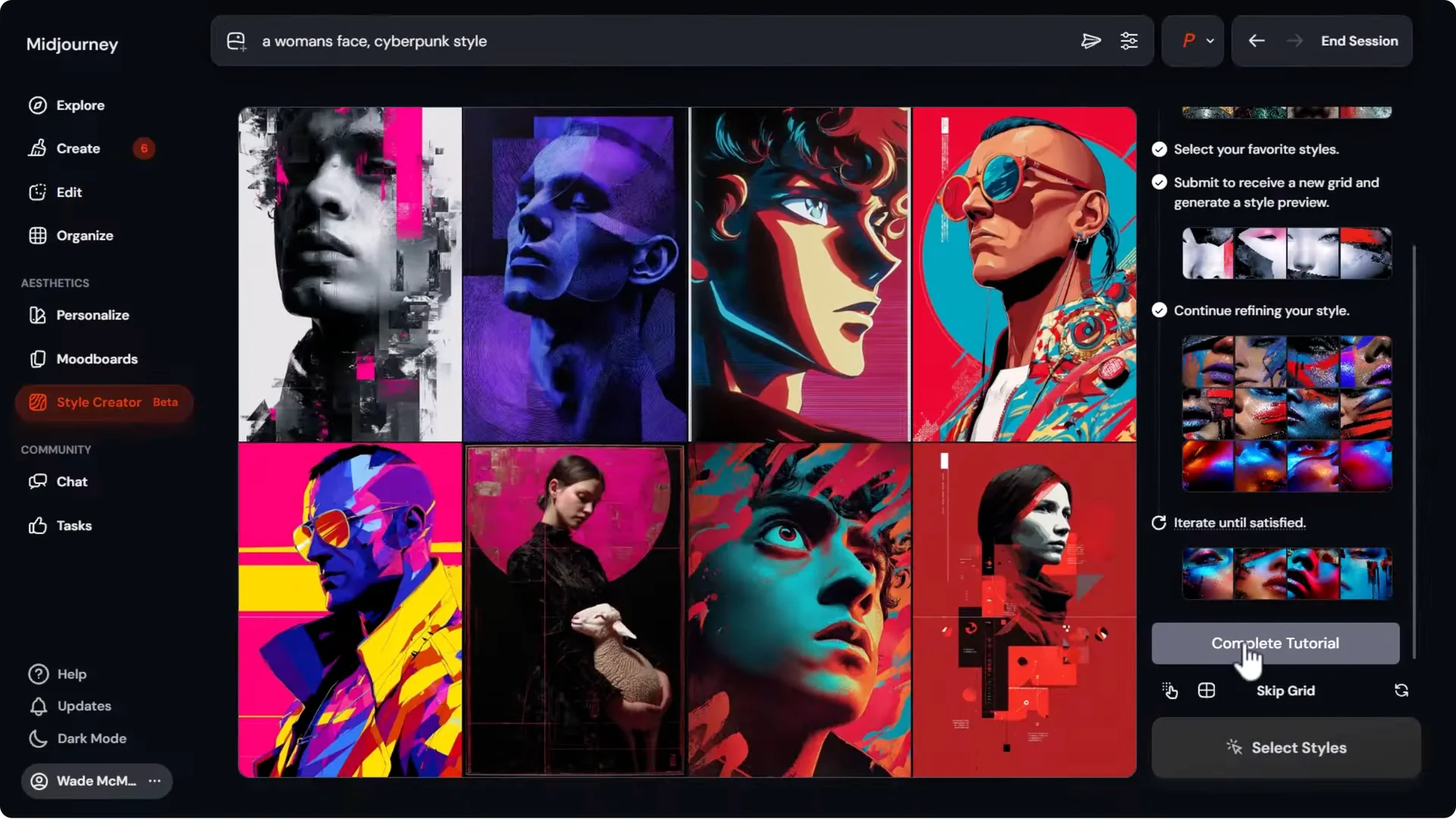 Does the New Midjourney Style Creator Live Up to the Hype? screenshot 5