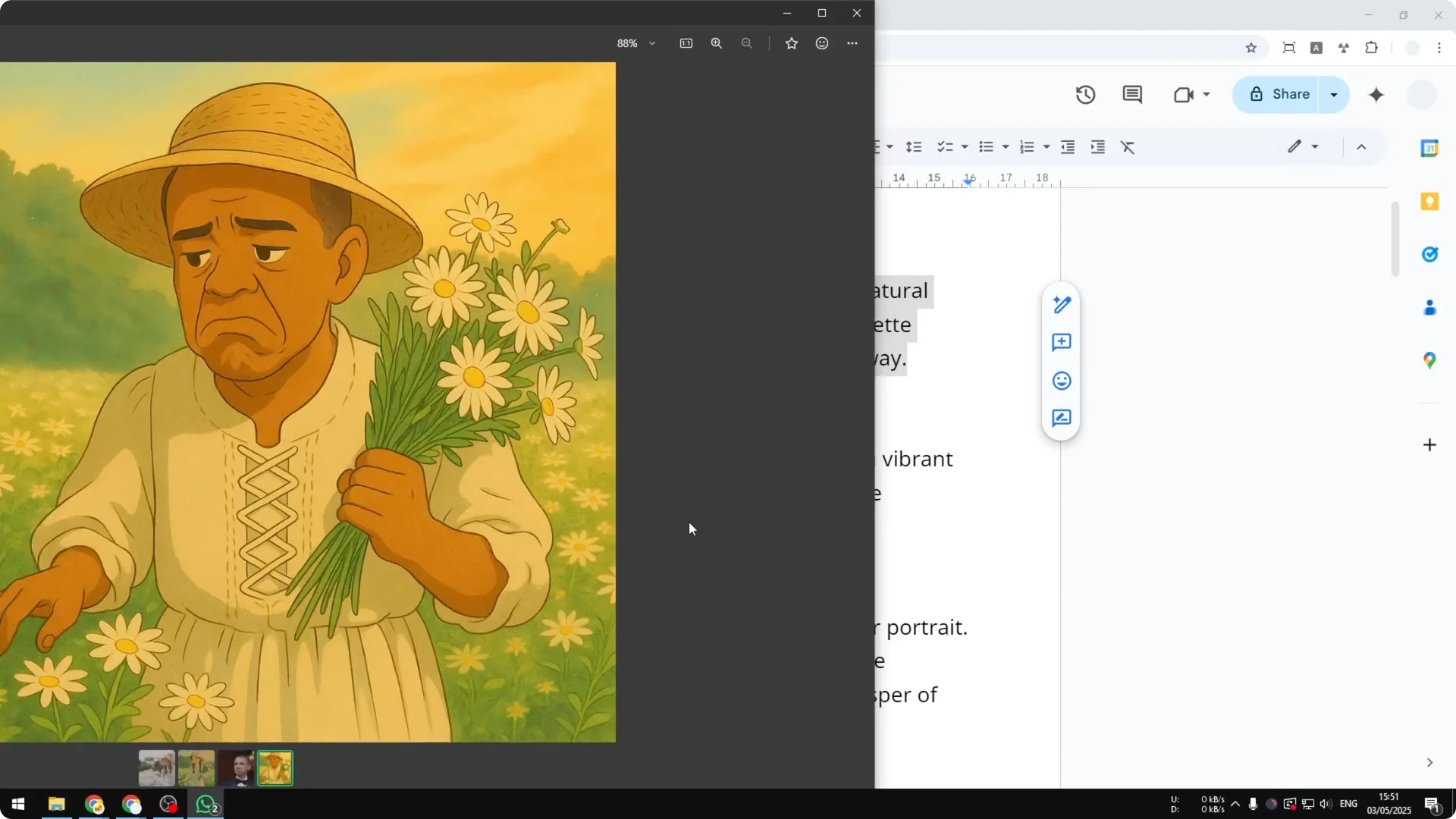 How to Create Studio Ghibli Photo in WhatsApp screenshot 10