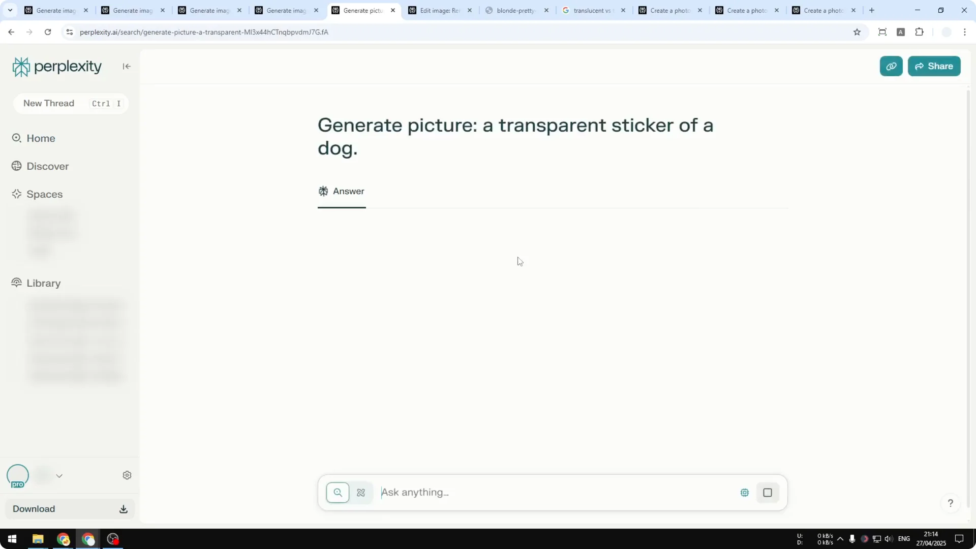 How to Create Transparent Picture on Perplexity AI screenshot 6