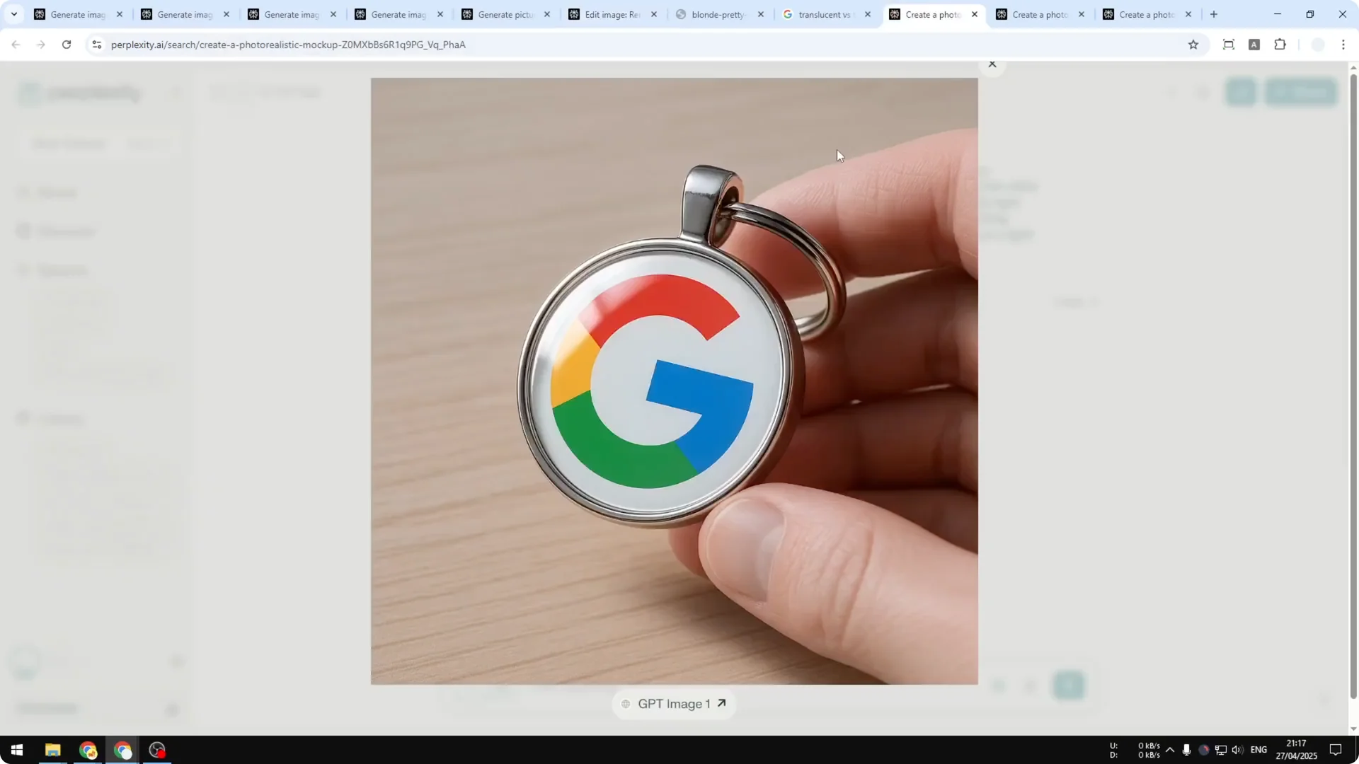How to Create Transparent Picture on Perplexity AI screenshot 9