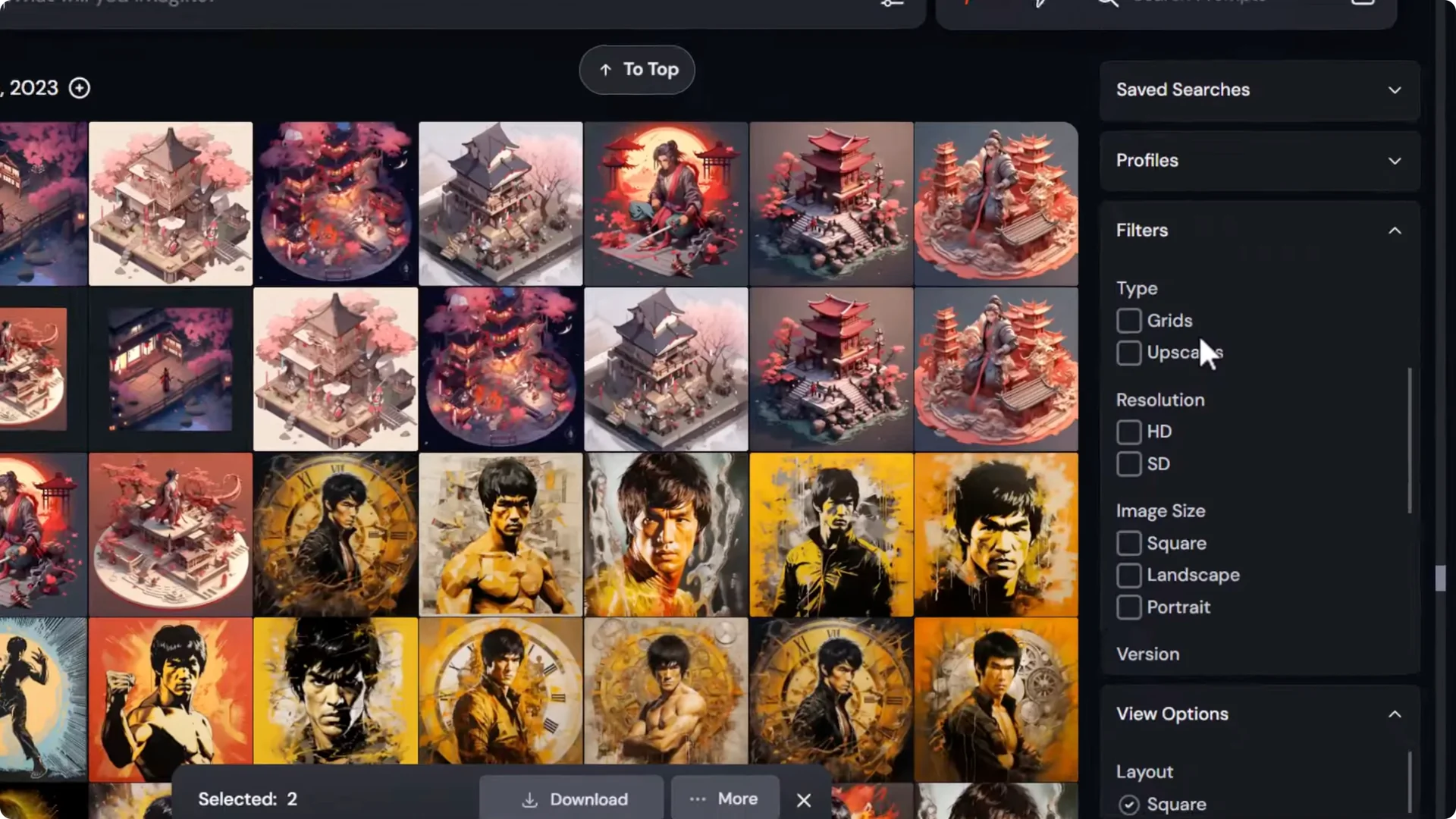 How to Quickly Hide Midjourney Images on Your Profile screenshot 2