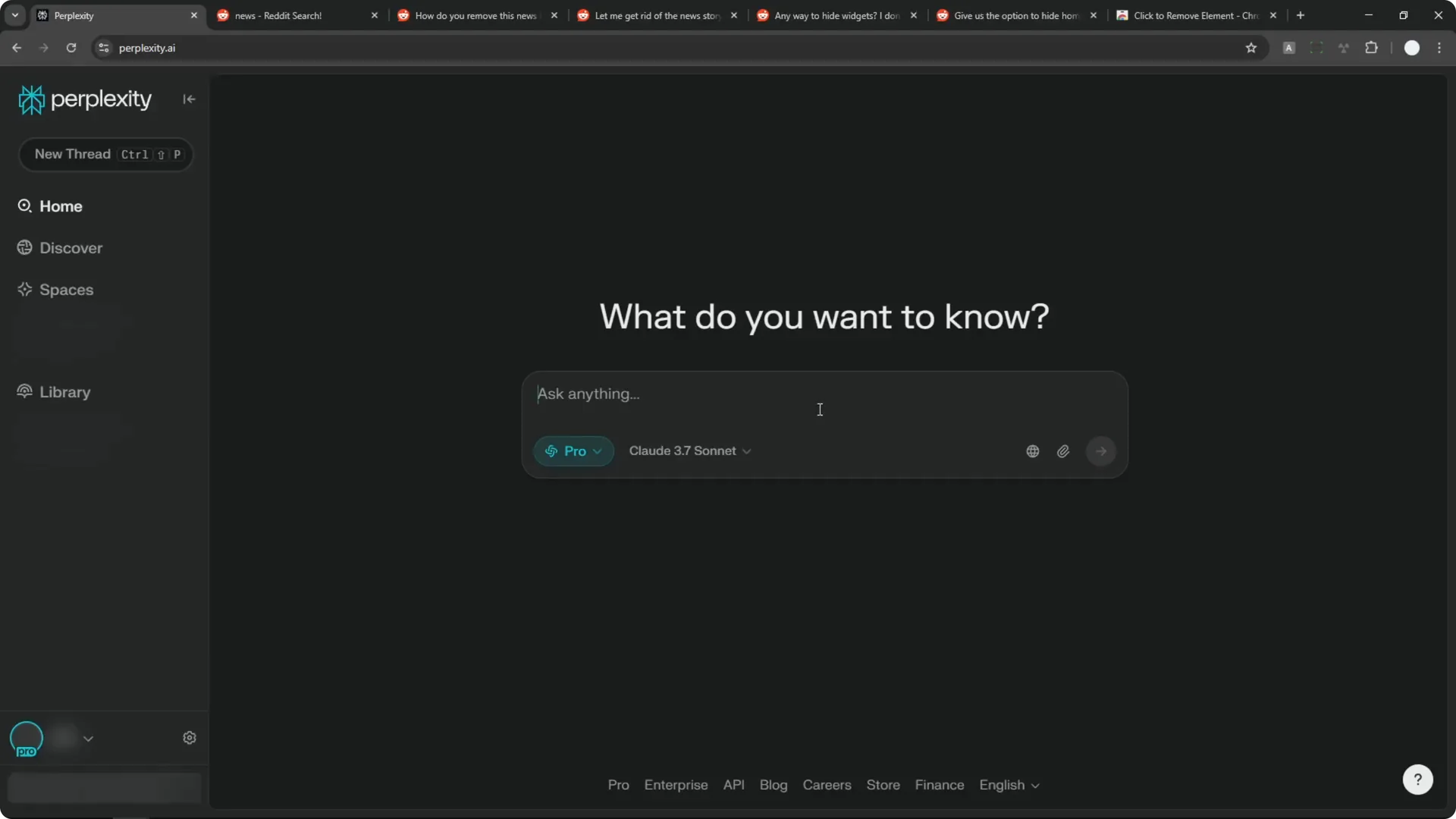 How to Remove Perplexity AI News screenshot 9