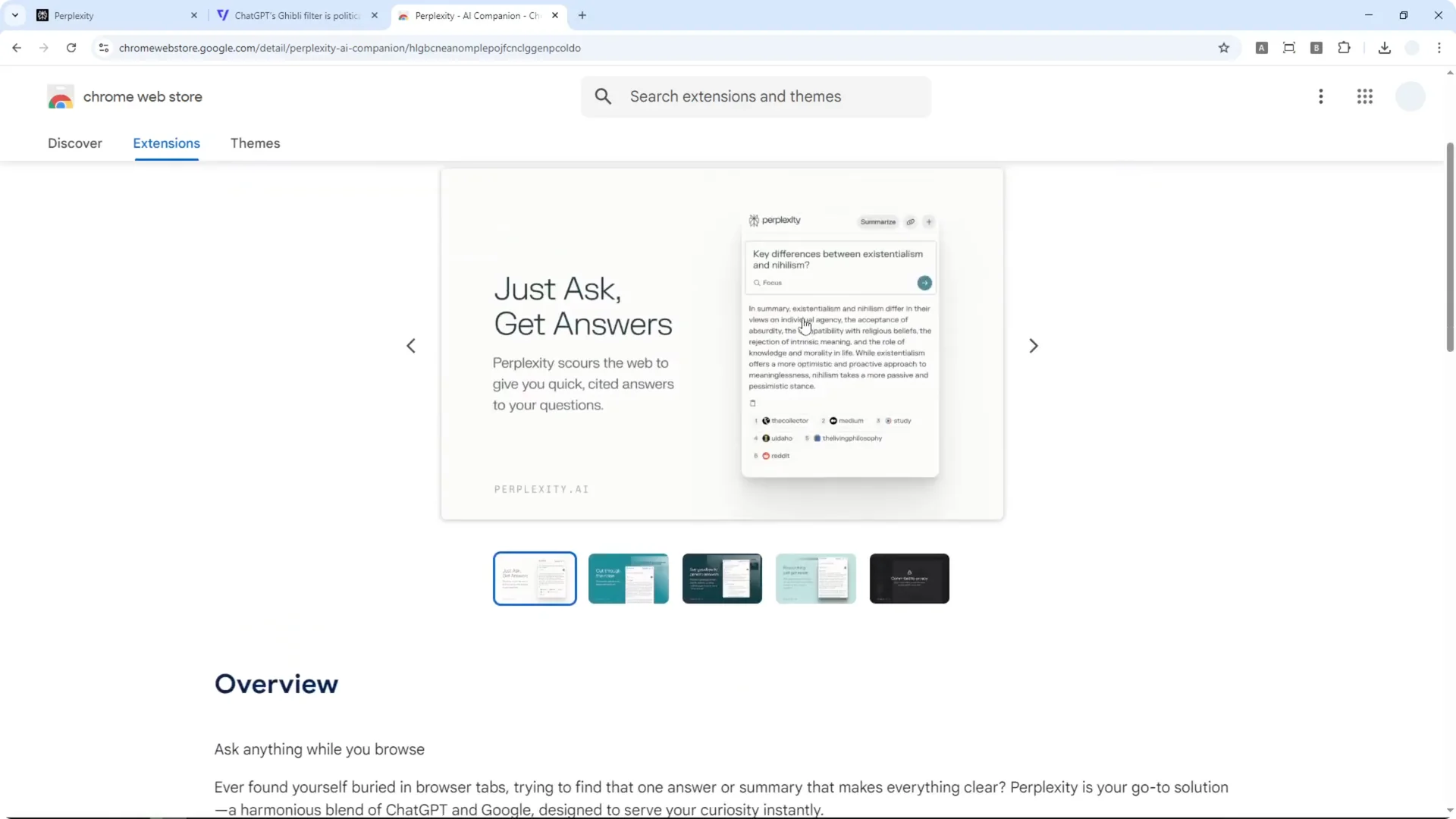 How to Summarize Articles with Perplexity AI screenshot 3