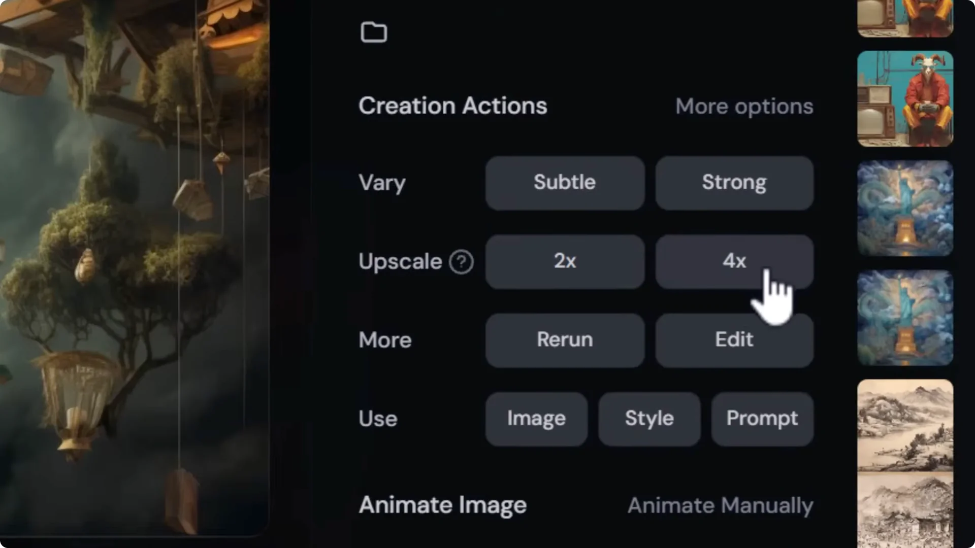 Unlock Stunning Detail: Upscale Midjourney Images to 20,000px screenshot 11