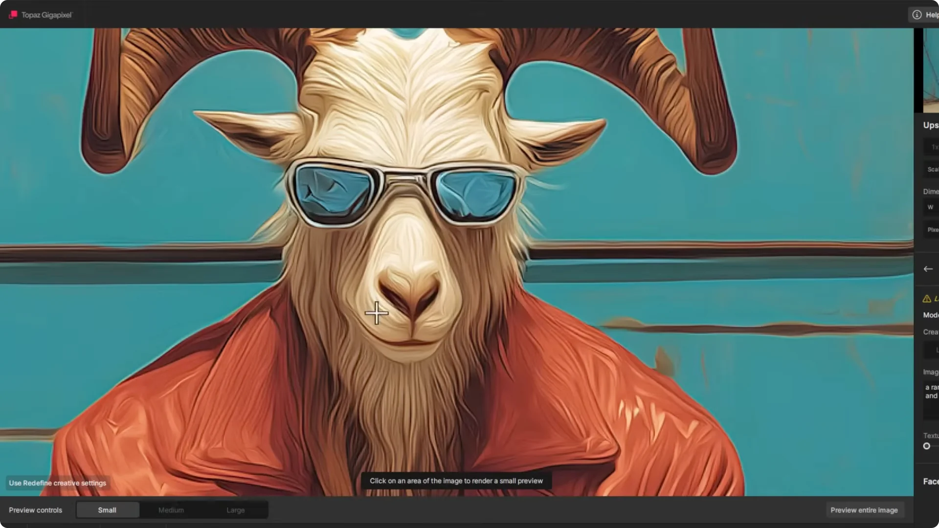 Unlock Stunning Detail: Upscale Midjourney Images to 20,000px screenshot 22