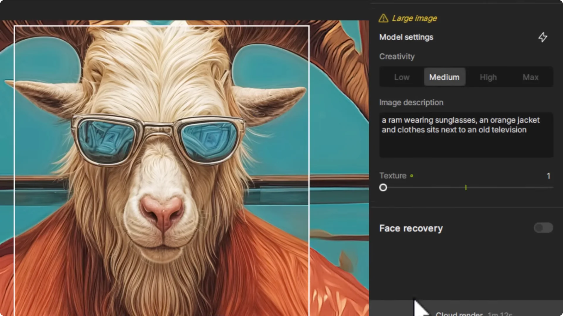 Unlock Stunning Detail: Upscale Midjourney Images to 20,000px screenshot 23