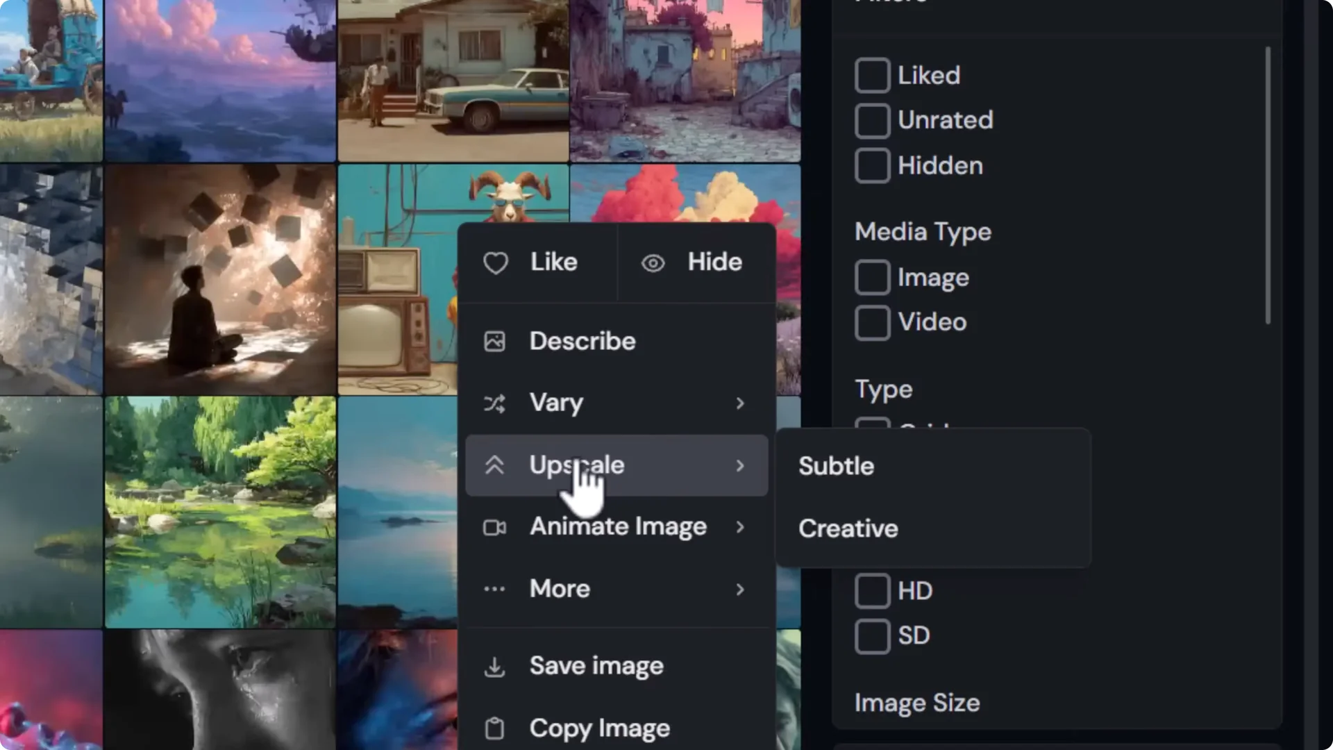 Unlock Stunning Detail: Upscale Midjourney Images to 20,000px screenshot 3