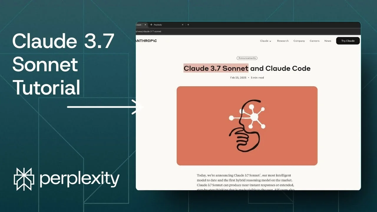 Bye 3.5 Sonnet - How to Use Claude 3.7 Sonnet on Perplexity AI - Featured Image