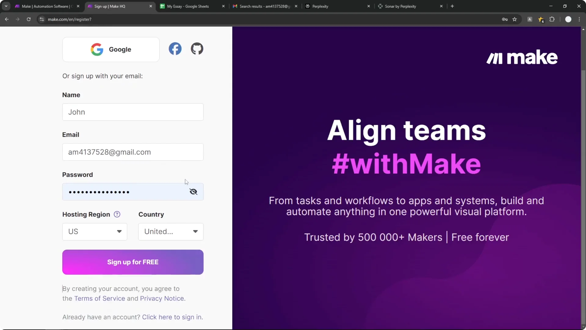 How to Build Perplexity API Automation on Make.com screenshot 2