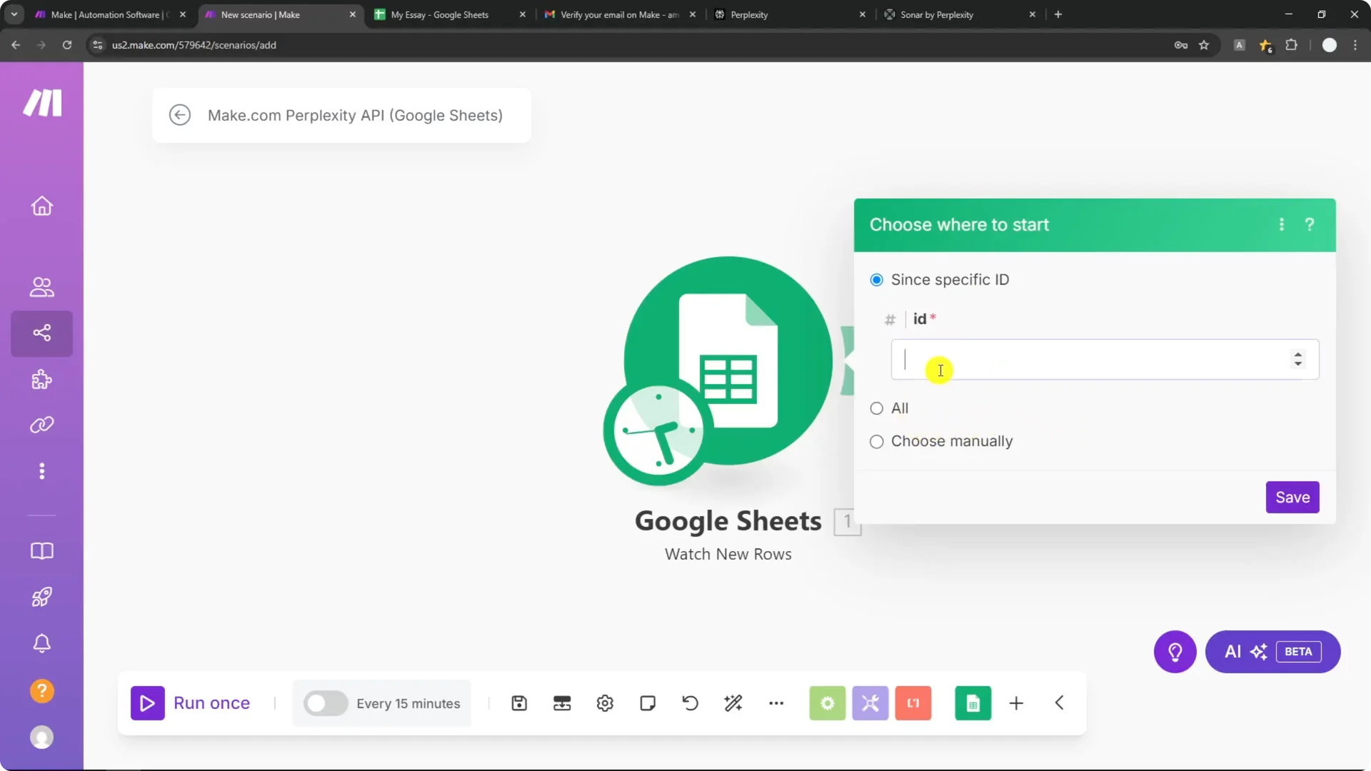 How to Build Perplexity API Automation on Make.com screenshot 6