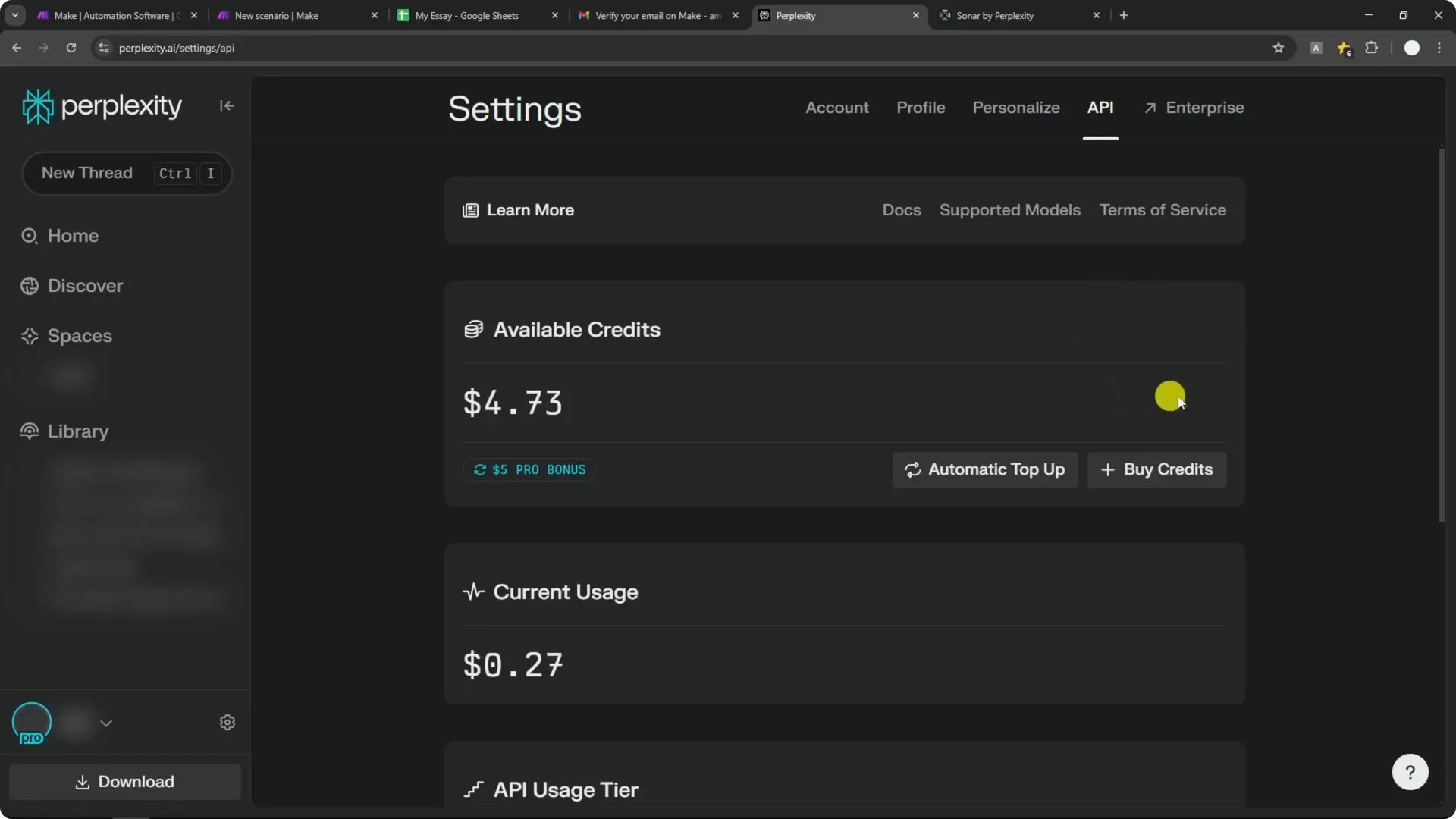 How to Build Perplexity API Automation on Make.com screenshot 8