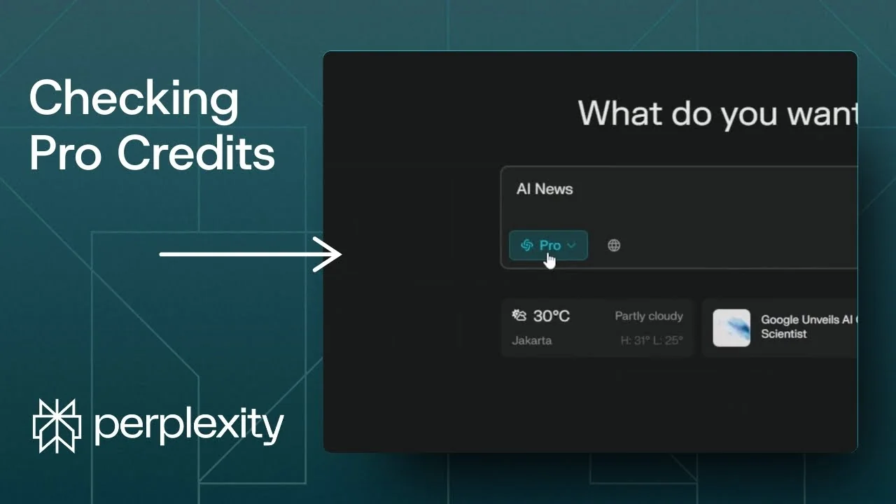 How to Check Remaining Perplexity Pro AI Credits - Featured Image