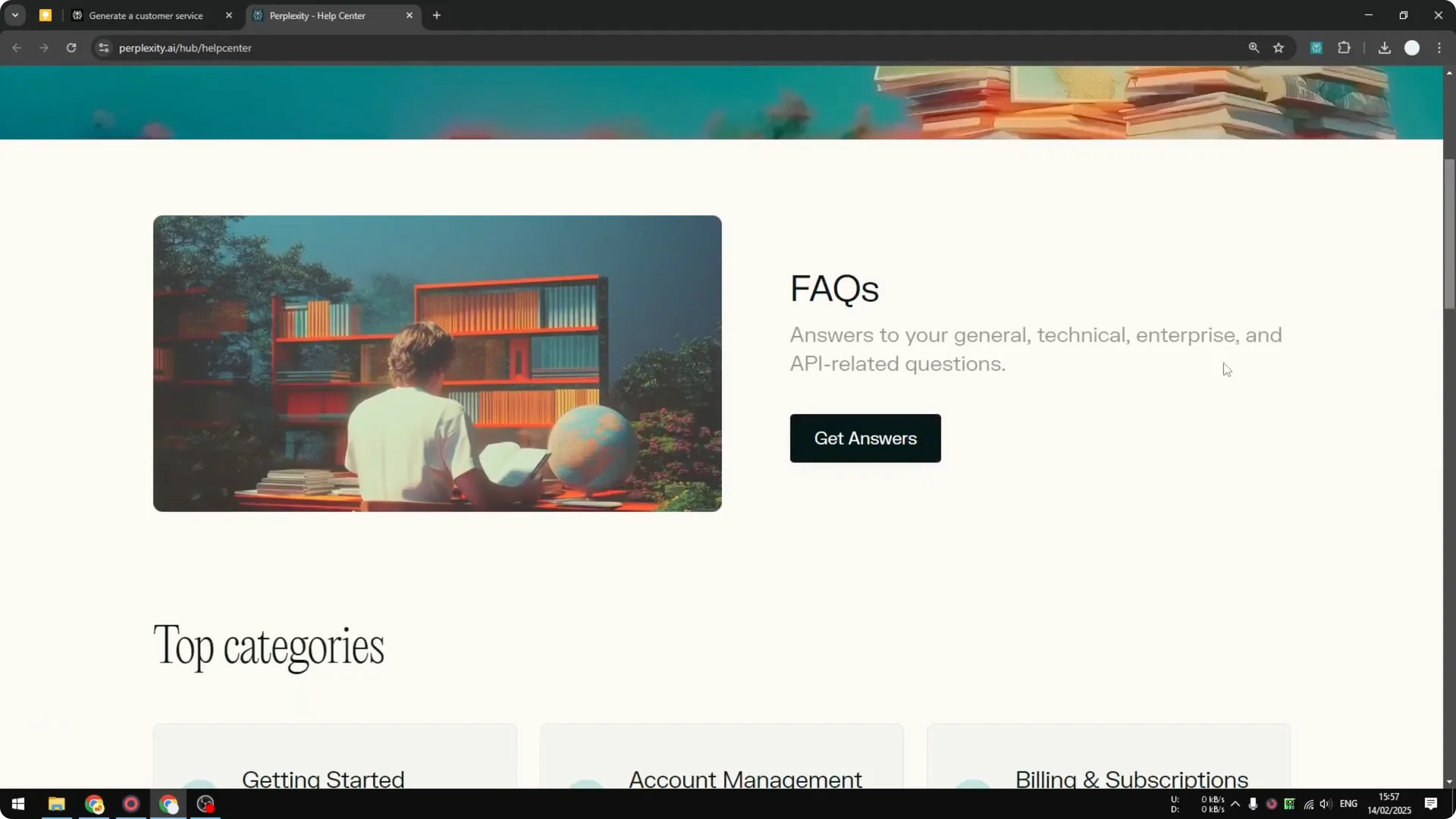 How to Contact Perplexity AI Support to Help with a Problem screenshot 1