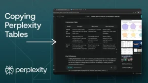 How to Copy a Table from Perplexity - Featured Image