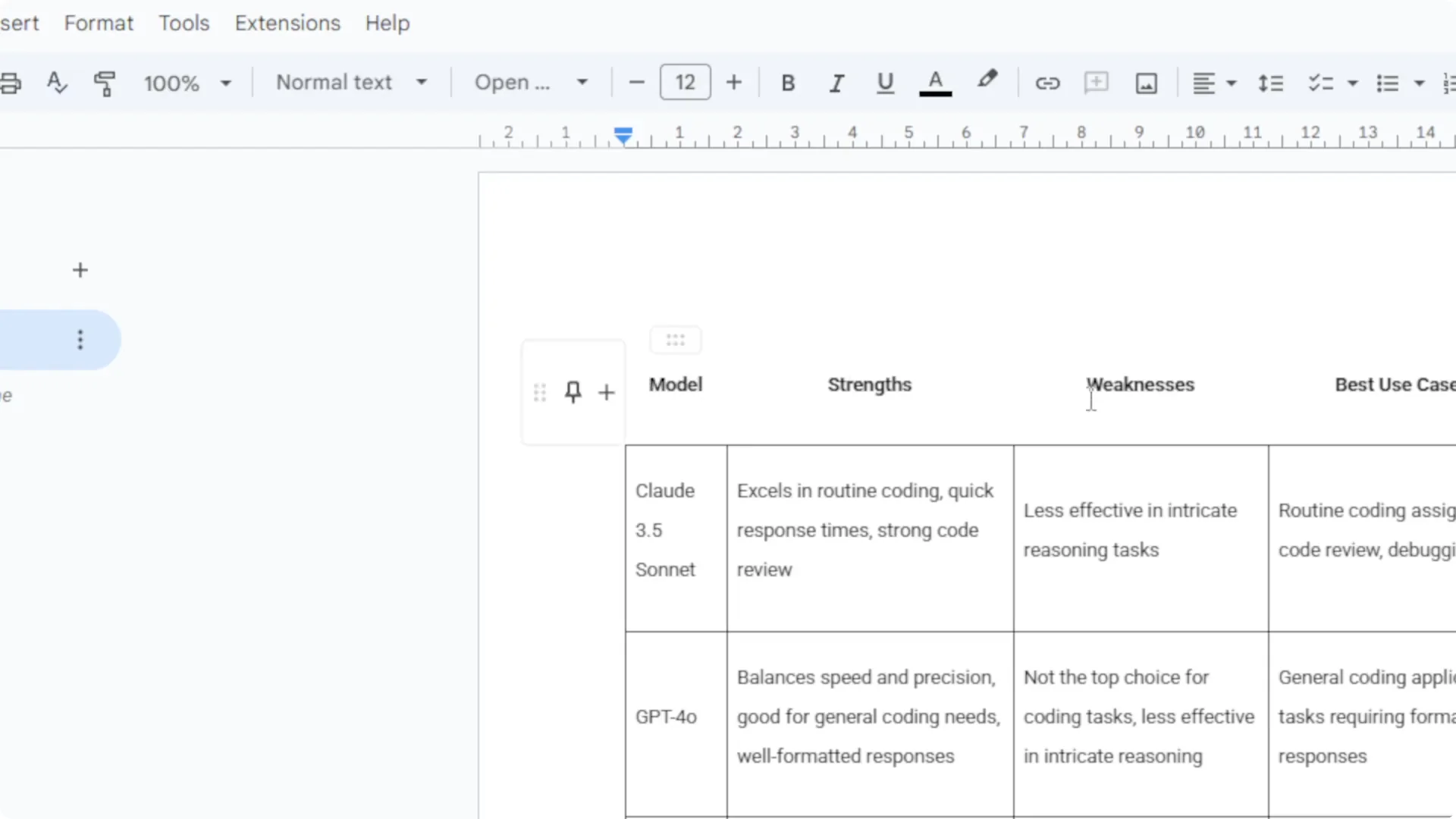 How to Copy a Table from Perplexity screenshot 4