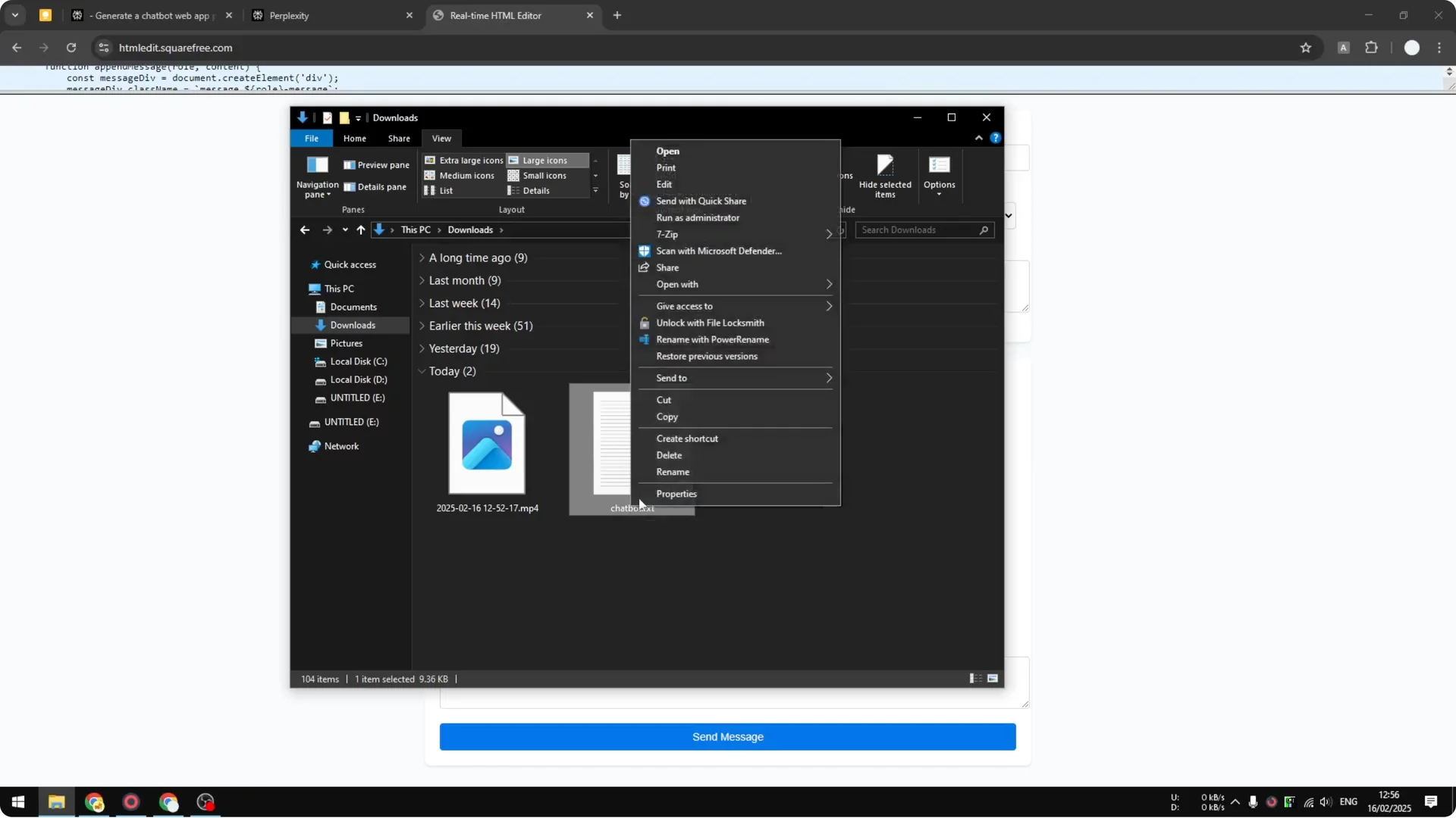 How to Create Perplexity API Chatbot using Perplexity AI screenshot 4