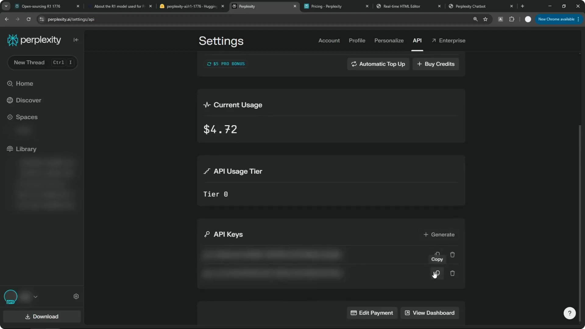 How to Create Uncensored AI Chatbot Powered by Perplexity API? screenshot 8