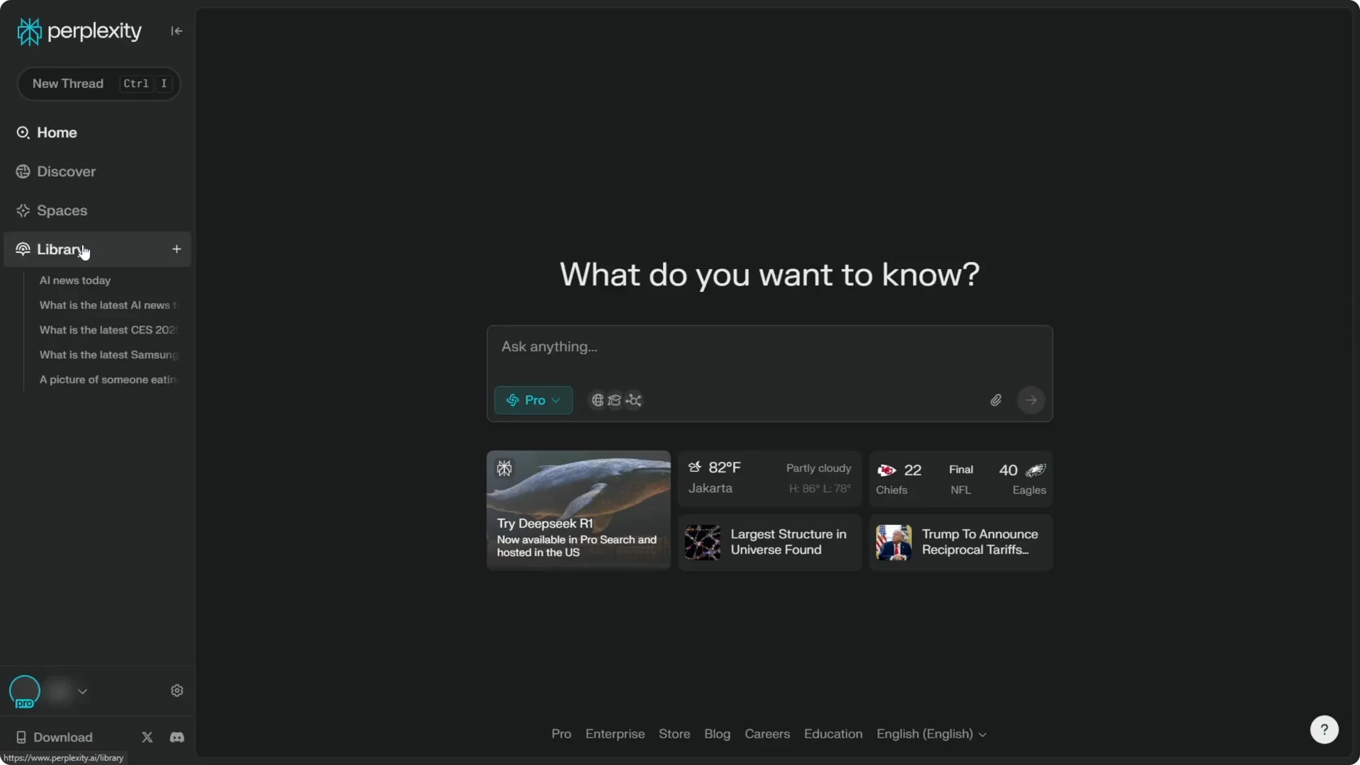 How to Delete Threads in Perplexity AI screenshot 1