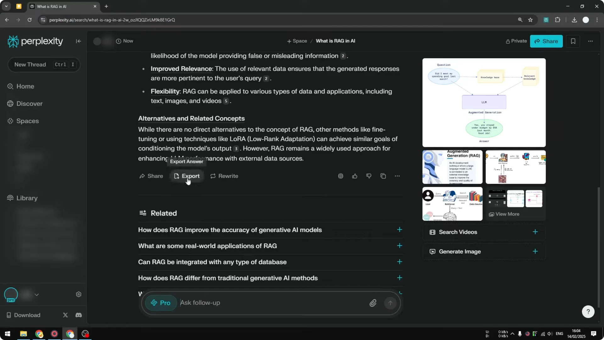 How to Download Perplexity AI Answer as PDF (New Feature) screenshot 4