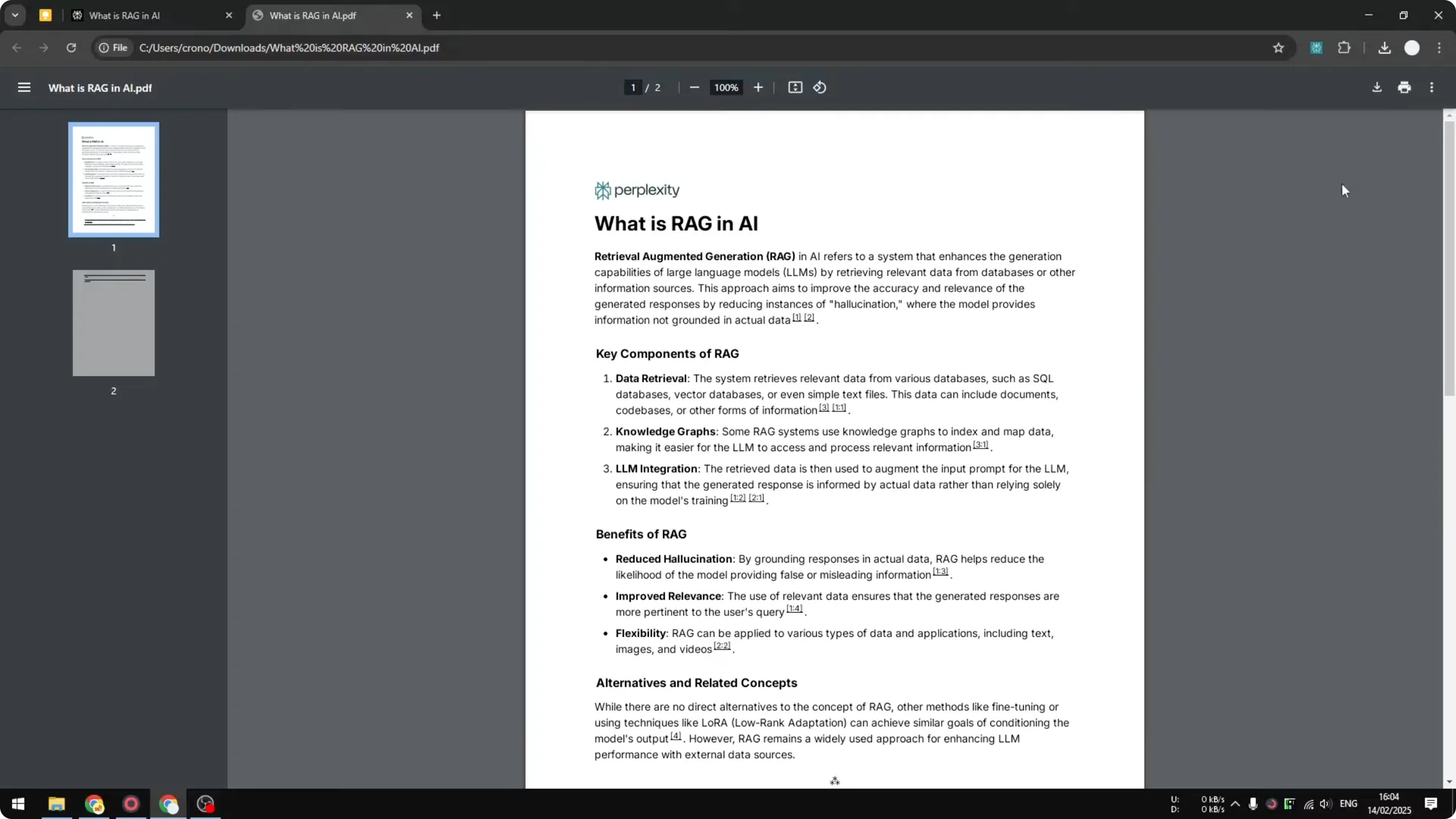 How to Download Perplexity AI Answer as PDF (New Feature) screenshot 8