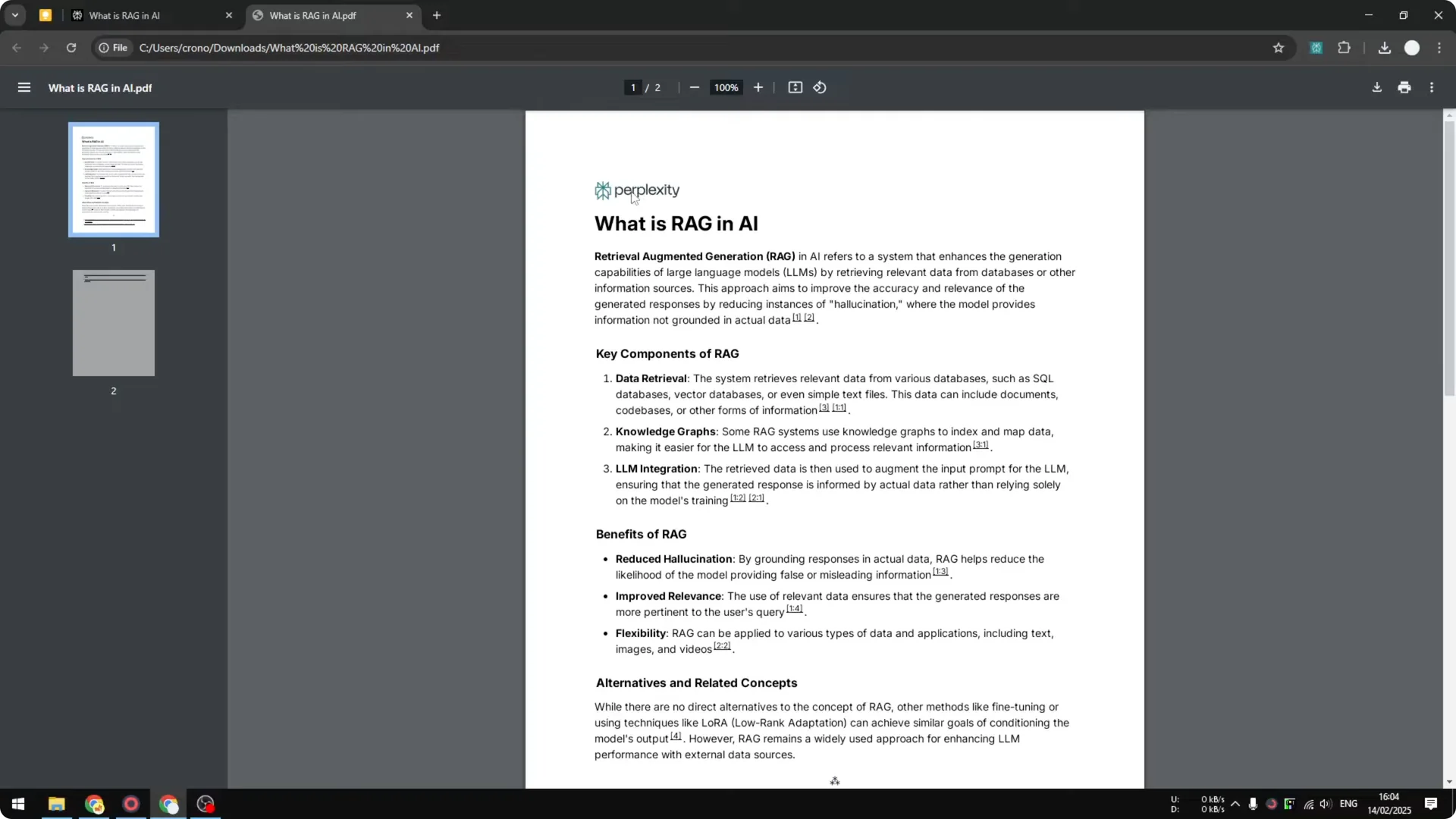 How to Download Perplexity AI Answer as PDF (New Feature) screenshot 9