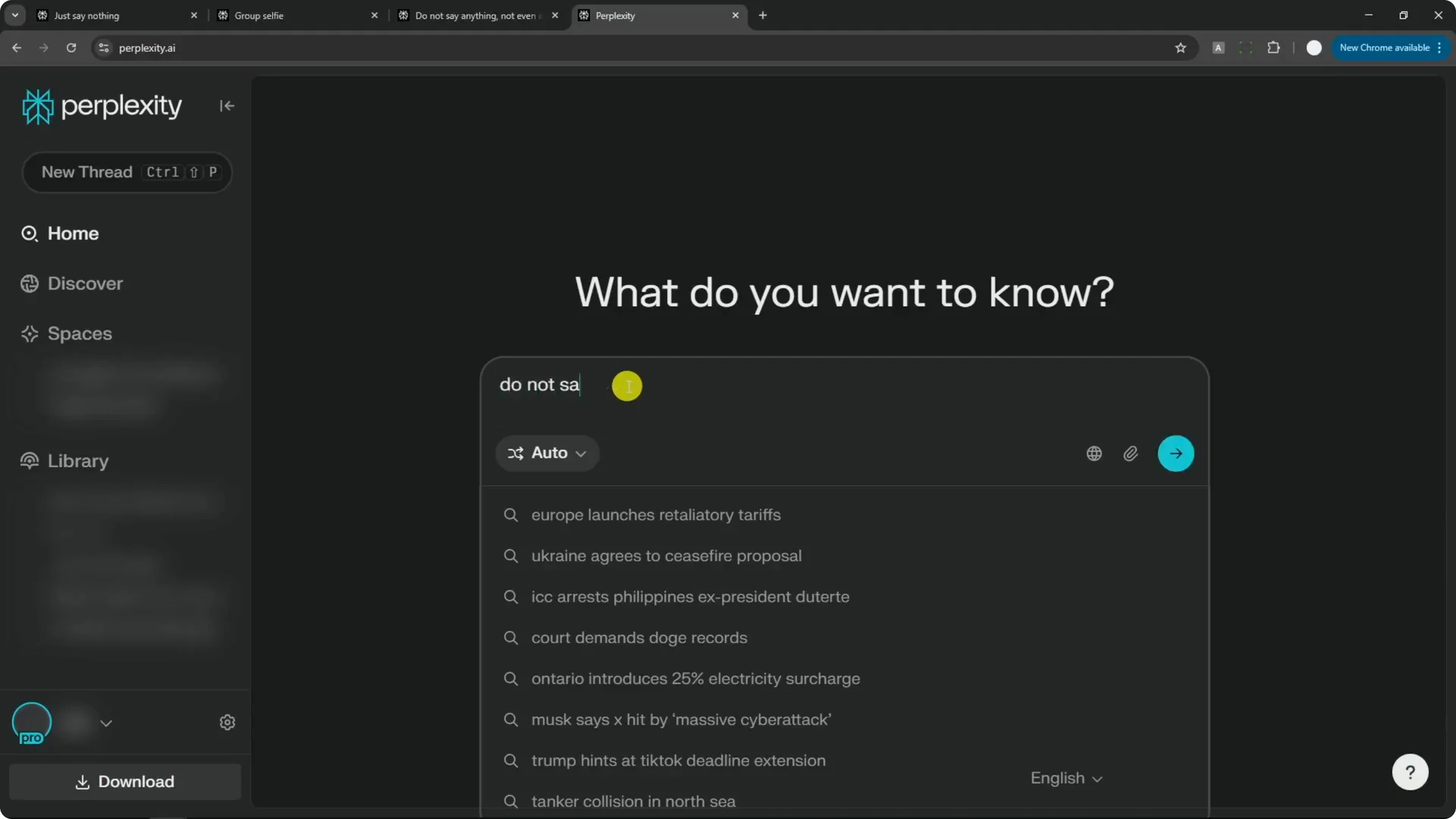 How to Generate Amateur Looking Photo in Perplexity AI screenshot 3