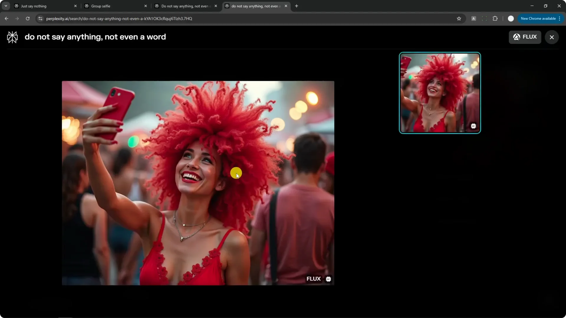 How to Generate Amateur Looking Photo in Perplexity AI screenshot 7