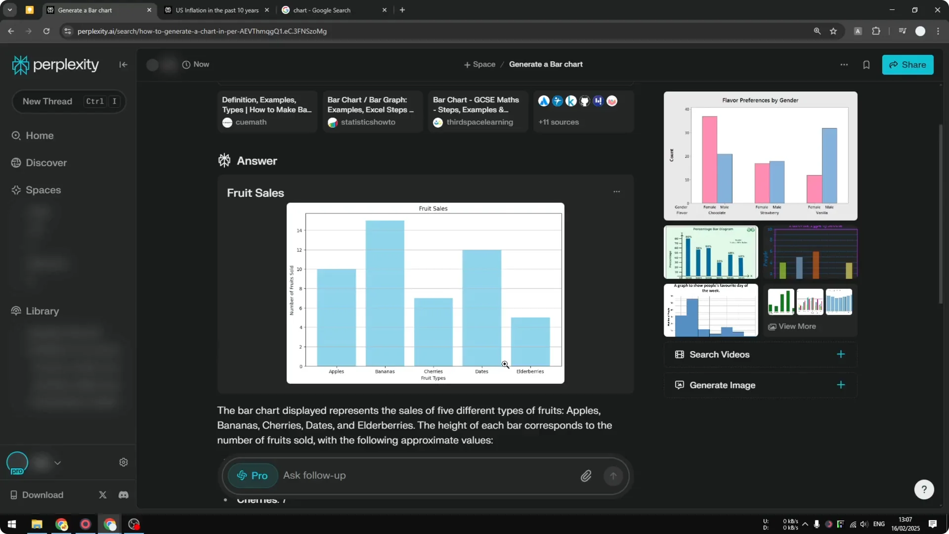 How to Generate Chart Using Perplexity AI screenshot 1