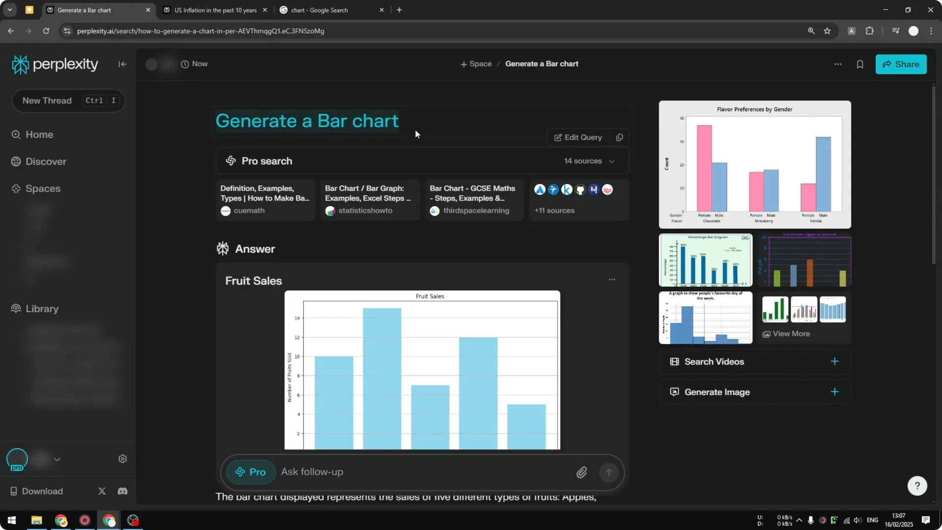 How to Generate Chart Using Perplexity AI screenshot 3