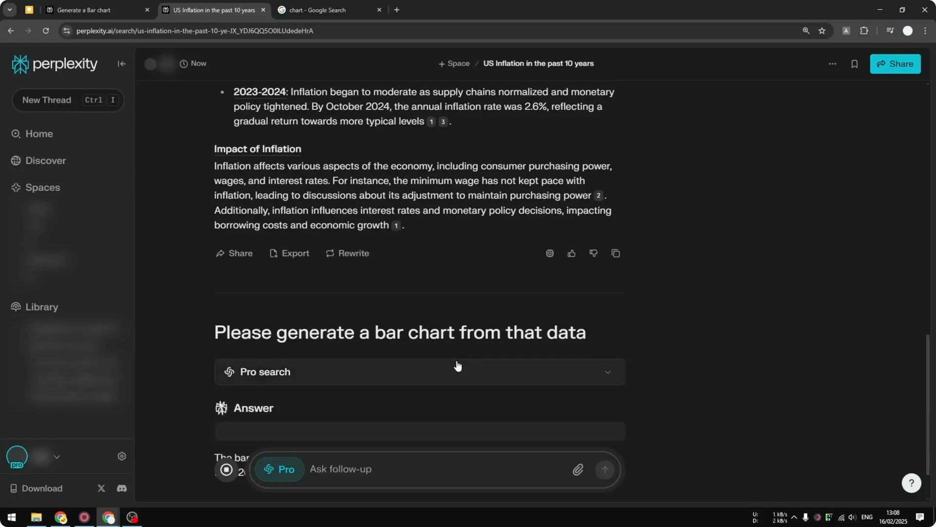 How to Generate Chart Using Perplexity AI screenshot 6