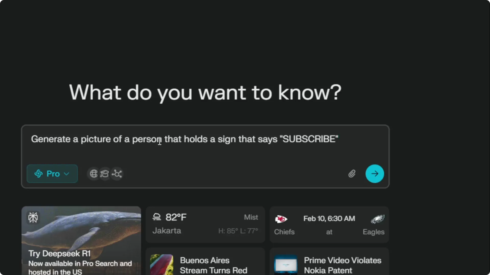 How to Generate Realistic Image with Perplexity AI screenshot 1