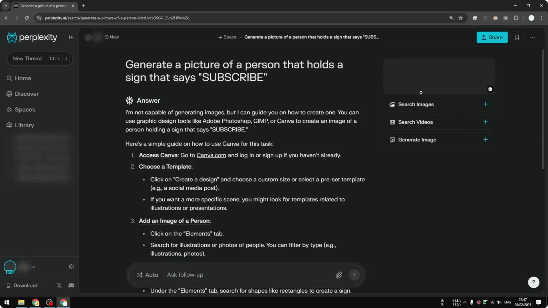 How to Generate Realistic Image with Perplexity AI screenshot 10