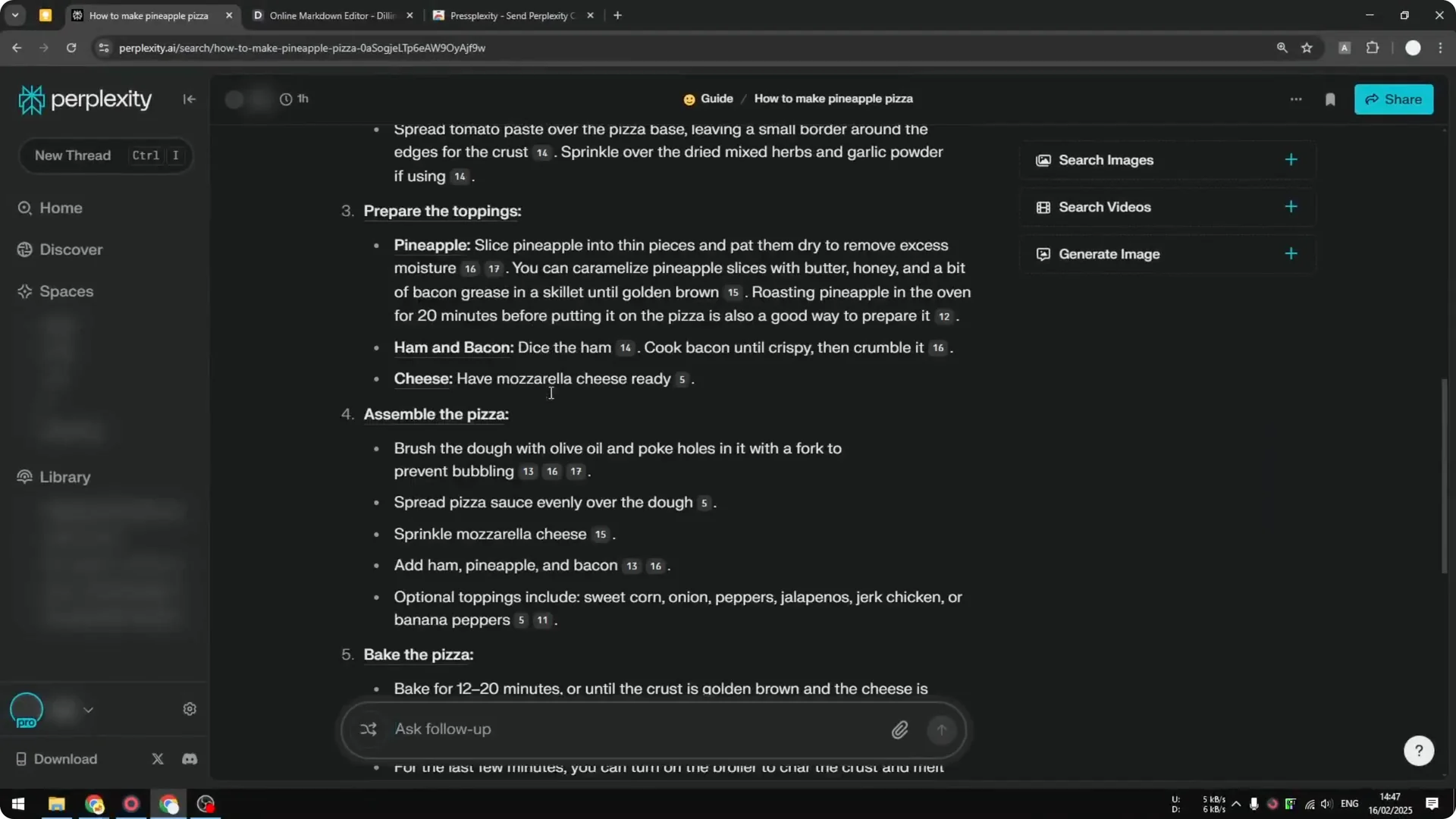 How to Remove References & Citations from Perplexity AI Response screenshot 6
