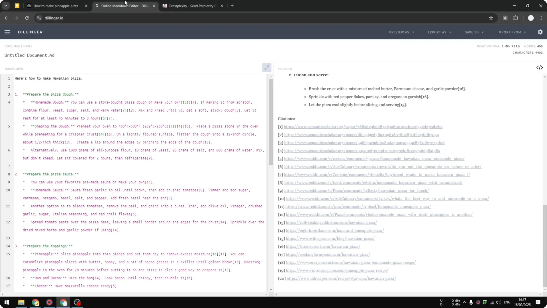 How to Remove References & Citations from Perplexity AI Response screenshot 8