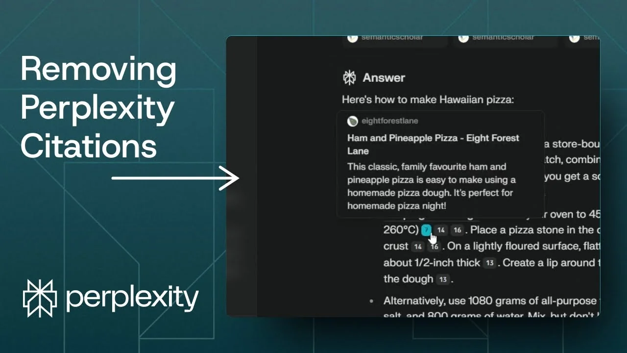 How to Remove References & Citations from Perplexity AI Response - Featured Image