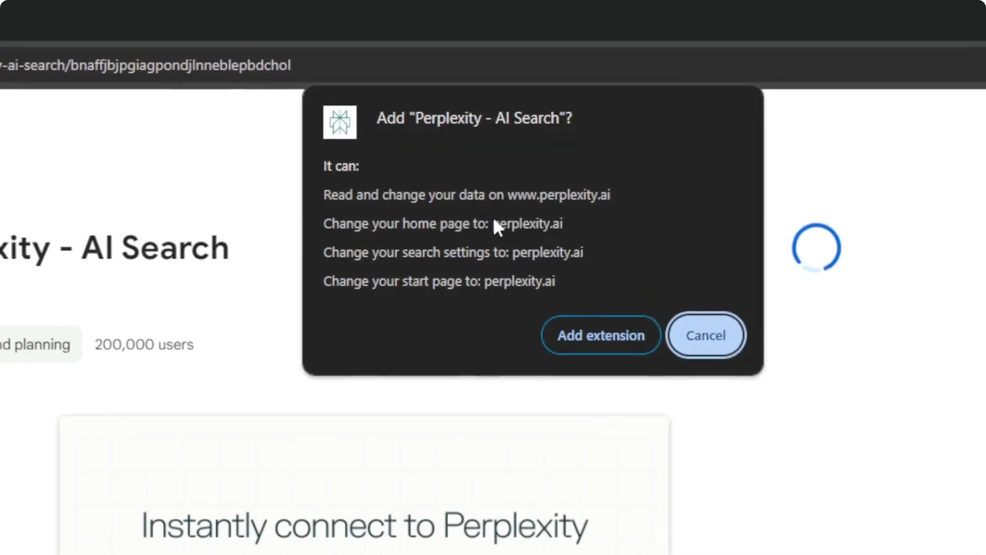 How to Set Perplexity as Search Engine in Google Chrome screenshot 4