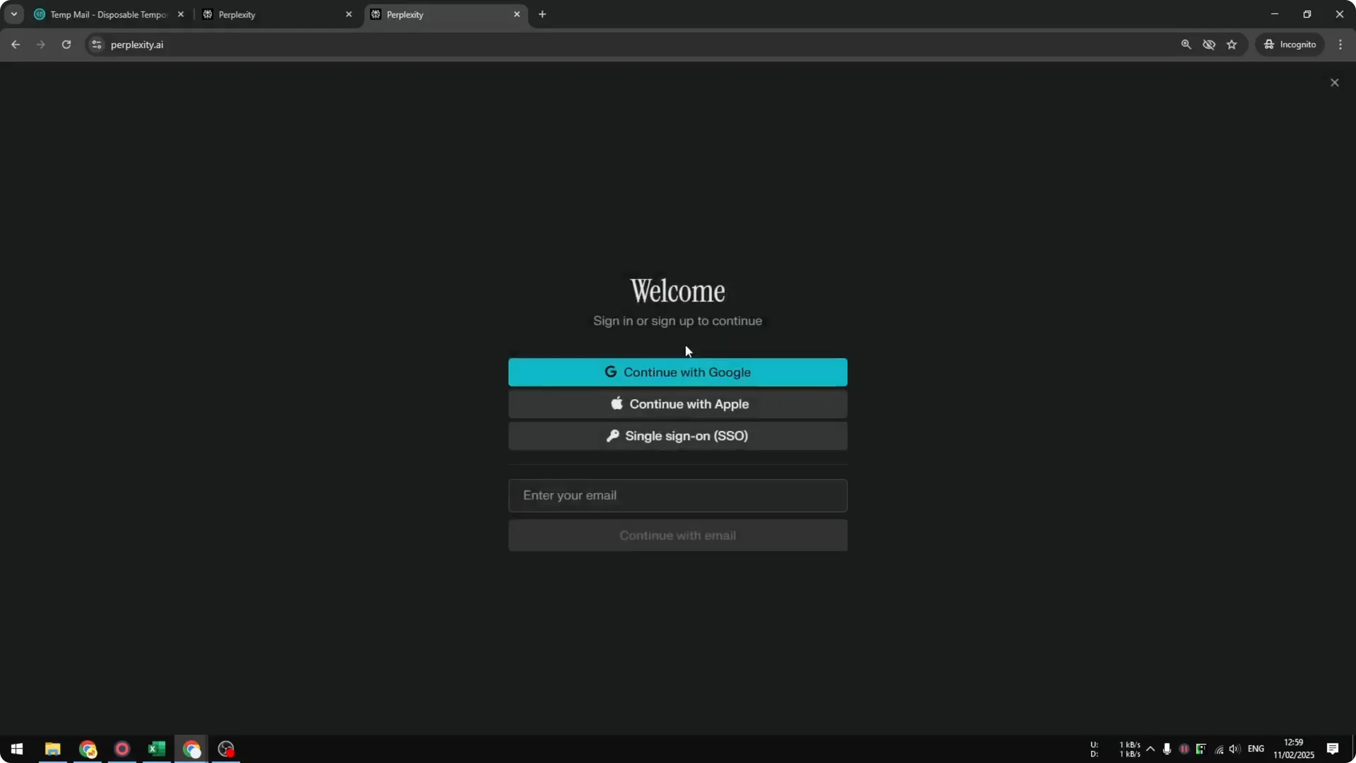 How to Sign Up to Perplexity AI Search screenshot 2