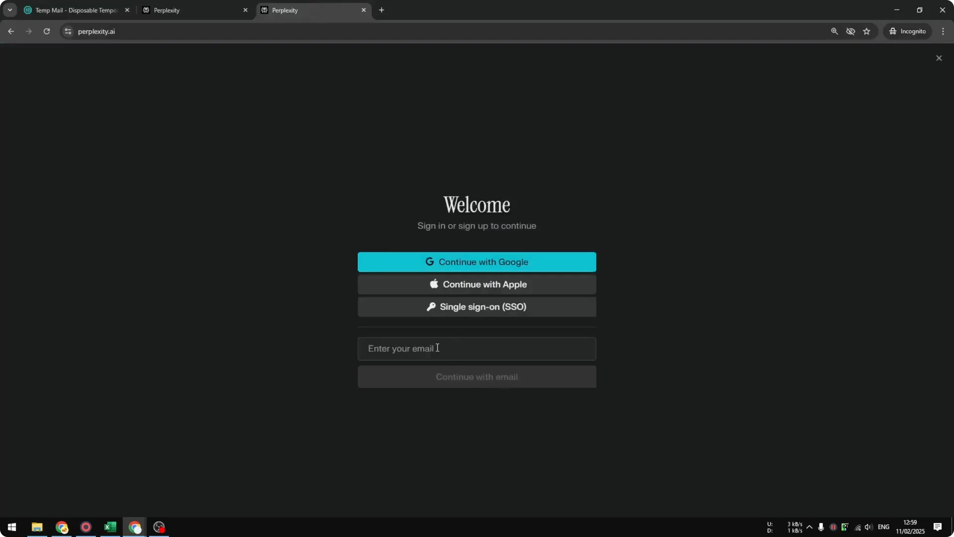 How to Sign Up to Perplexity AI Search screenshot 3