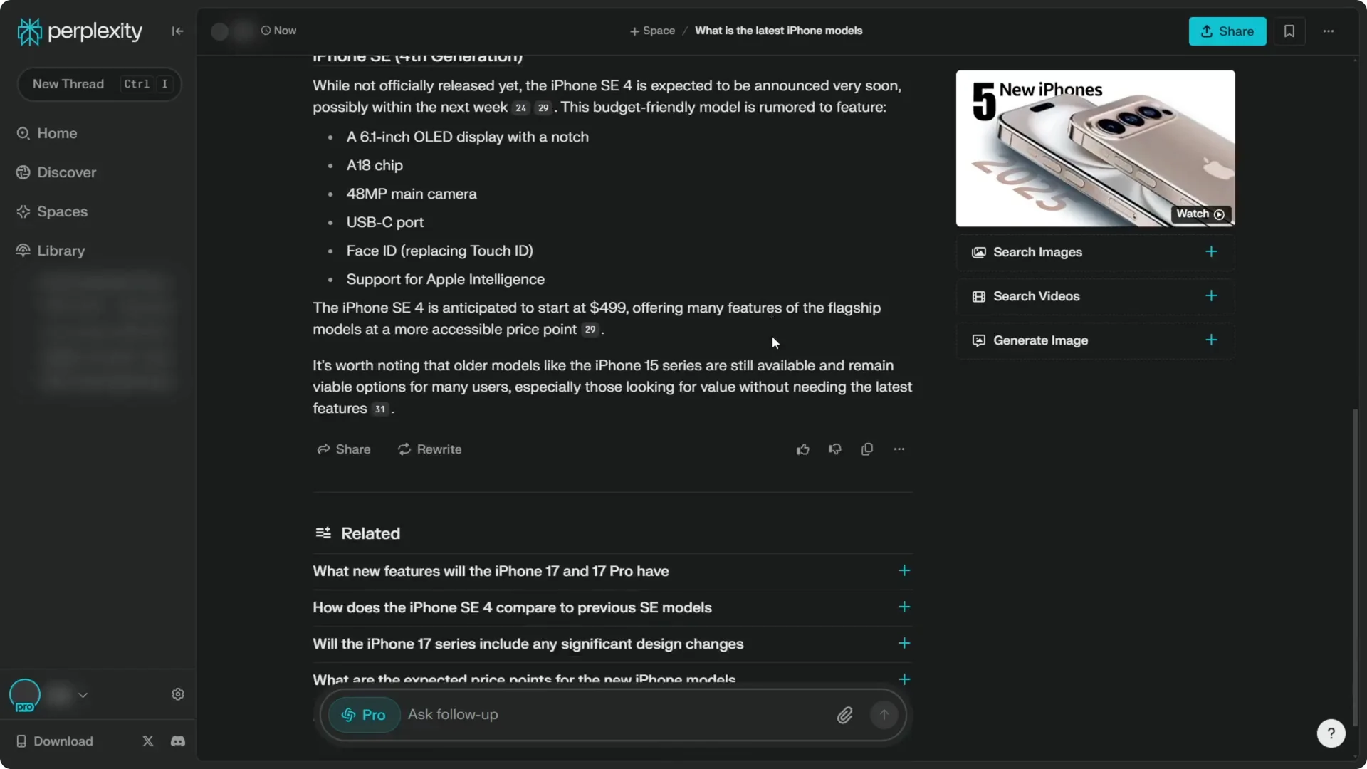 How to Switch to Claude 3 5 Sonnet in Perplexity screenshot 1